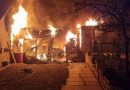 Požar kuće u Baderni
