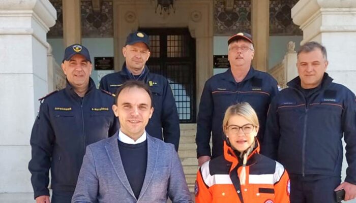 Voditelji porečkih hitnih službi kod gradonačelnika povodom Europskog dana broja 112